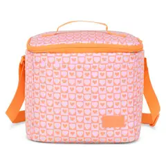 JANSPORT - Mochila Super Snack Hyped Hearts Pink