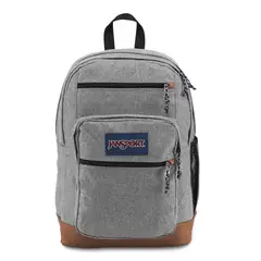 JANSPORT - Mochila Cool Student Grey Letterman Poly