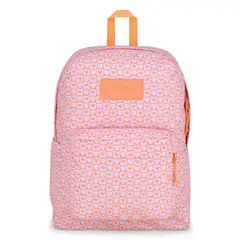 JANSPORT - Mochila Superbreak Hyped Hearts Pink
