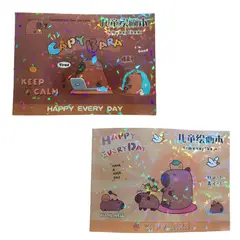 GENERICO - 2 Libros para Colorear Capibara Happy A4