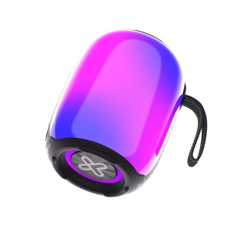 PARLANTE PORTÁTIL KLIPXTREME ZOUNDFIRE FLAME LIGHTS NEGRO KBS-250BK