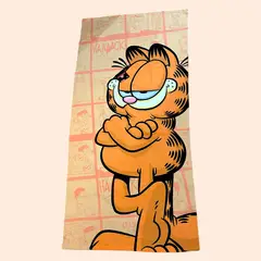 ROMAX - Toalla microfibra dibujo Garfield 2