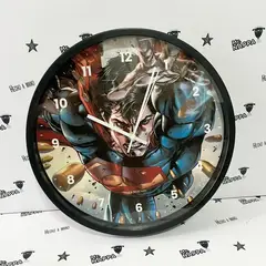ROMAX - Reloj de pared Superman DC comic dibujo