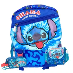 DISNEY - SET MOCHILA ESCOLAR DE LILO & STITCH
