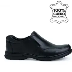 RABBIT - Zapato Escolar Mocasín Casual PEPE-2507 NEGRO Cuero