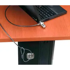 GENERICO - MONTECH - Placa Base con Anclaje para Cables de Seguridad