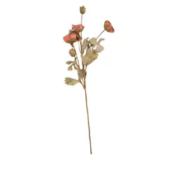 PANADECOR - Peonías Naranja Pack de 2 Panorama Hogar