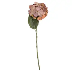 PANADECOR - Pack de 2 Hortensias en Vara Marrón Panorama Hogar