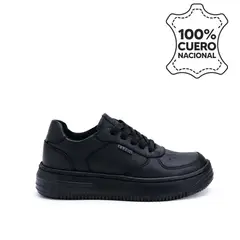RABBIT - Zapatilla Escolar Casual ANDREI-2503 NEGRO Cuero