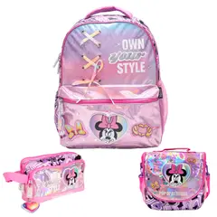 DISNEY - SET DE MOCHILA DE MINNIE