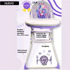 VOYAGE - Silla de Comer para Bebe Lila