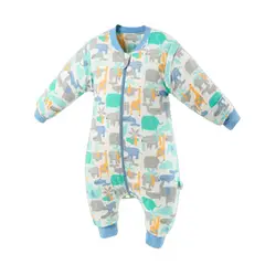 GENERICO - Pijama Saco de Dormir Infantil 100% Algodon Talla S (1 a 2 años)