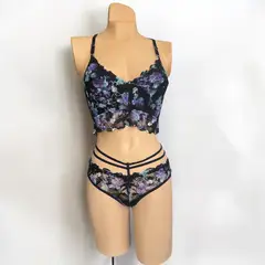 SOFISOFT - Conjunto Galaxie BraletteTop y Tanga