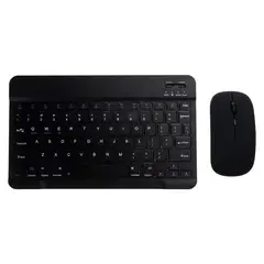 PREMIUM - TECLADO MOUSE INALAMBRICO BLUETOOTH AJ340169-NEGRO