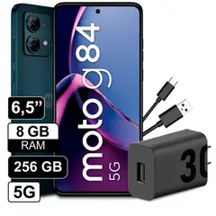 MOTOROLA - Celular Moto G84 8gb 256gb 5G Color Negro