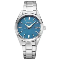 SEIKO - Reloj Mujer Classic Discover More Acero Inox Japones