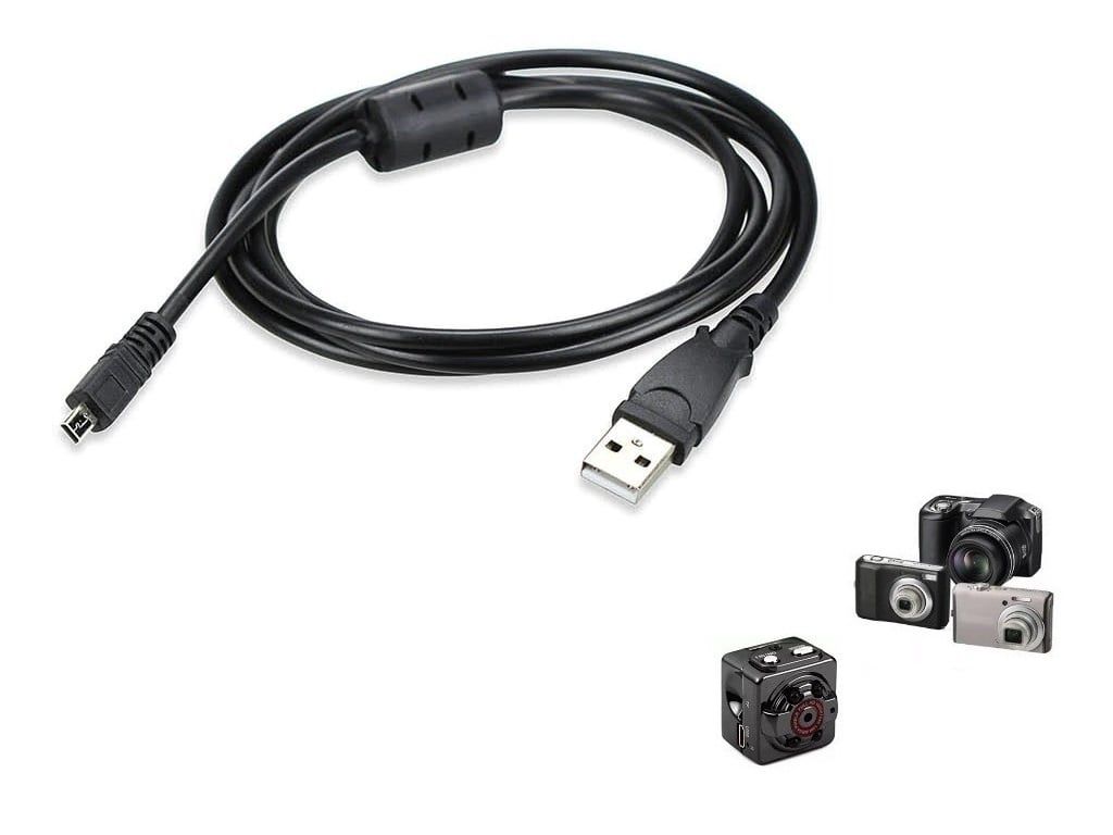 Cable Usb 8 Pines para Cámaras Digitales Panasonic Nikon Lumix Sony