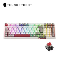 THUNDEROBOT - Teclado Mecánico Gamer K98 Switches Rojos Outemu