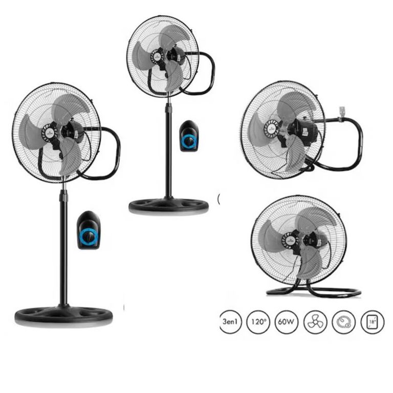 Combo 2 Ventilador COOL AB 1833 18 pulgadas 3en1 60w