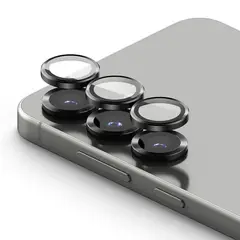 RINGKE - Protector Cámara Galaxy S25 Vidrio 4K Protección 9H 2 PACK