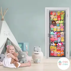 CHIBI CHIBI - Organizador de puerta - Gris