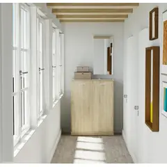 NACION MUEBLES - VELADOR TAI LUNG COLOR ROBLE