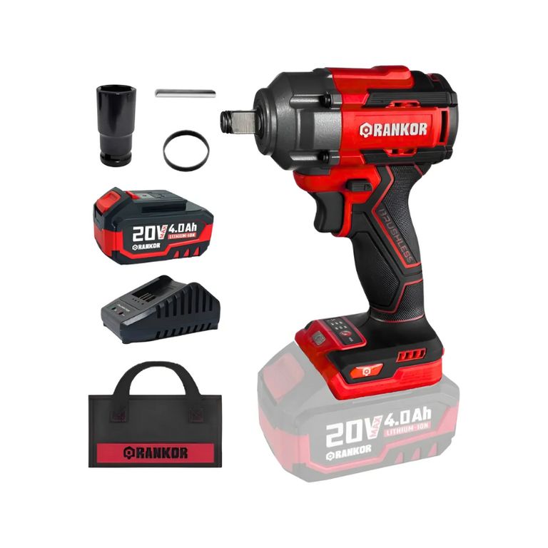 Llave De Impacto 20v 500nm Brushless Rliw20002