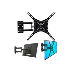 PREMIUM - Rack Soporte Para Tv Movil 32 A 55 Pulgadas Giratorio LCD LED SMART