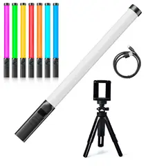 ULANZI - Barra Luz Led Profesional 50 Cm Vl119 Rgb + Trípode Soporte