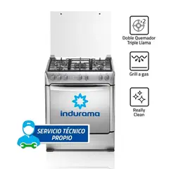 INDURAMA - Cocina de 5 Quemadores Firenze Zafiro