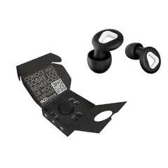 WOO EARPLUGS - Zen Tapones Auditivos Reutilizables 30db - Negro