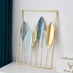 GENERICO - Adorno de Pared de Metal Estilo Elegante para tu Hogar N°1