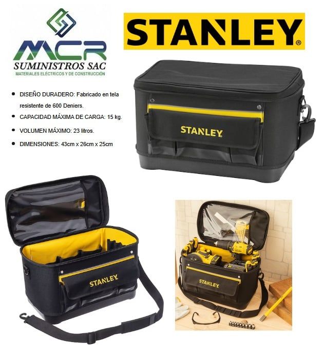 Bolso de Herramientas Tapa Plana 16PULG 43X26X25CM