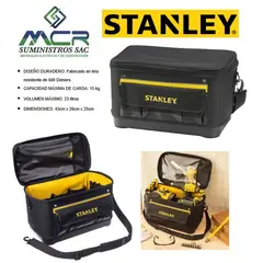 STANLEY - Bolso de Herramientas Tapa Plana 16PULG 43X26X25CM