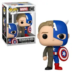FUNKO - Pop Steve Rogers Captain America Marvel