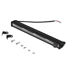 JEF - Barra Led Slim Dual 35cm 144w Con Fijo Y strobo