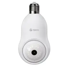 TEROS - CÁMARA FOCO INTELIGENTE TE-90604W, SOCKET E27, 3 MP, LUZ LED 5W, WI-FI
