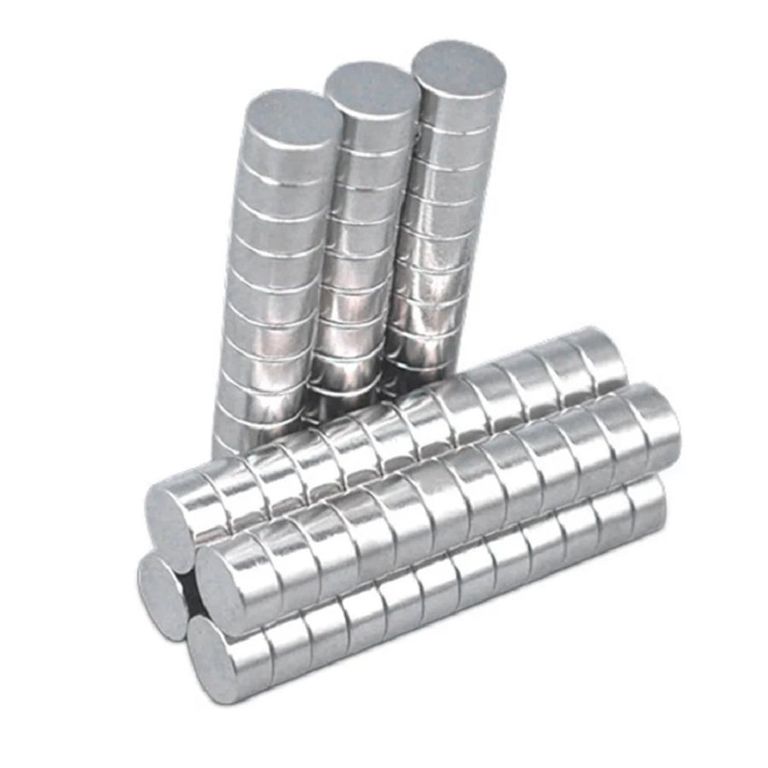 Iman De Neodimio Modelo Disco 10mmx5mm Pack 10 unds