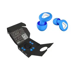WOO EARPLUGS - Zen Tapones Auditivos Reutilizables 30db - Azul