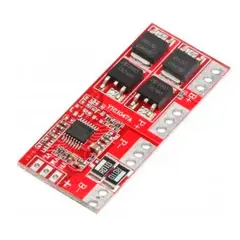 GENERICO - Circuito de Proteccion BMS 4S 16V 20A Para Li-ion