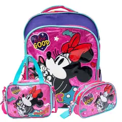 DISNEY - SET MOCHILA ESCOLAR MINNIE