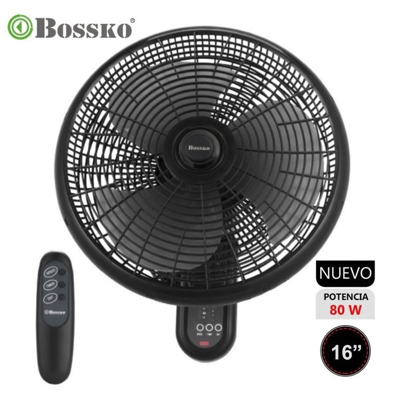 Ventilador de Pared con Control Remoto BK-8210PD