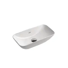 XM - Bowl Lavabo Ovalin de Loza Blanco