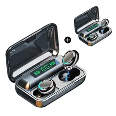 OEM - Pack x2 Audífonos Inalámbricos Bluetooth F9