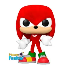 FUNKO - SONIC KNUCKLES FLOCKED POP EXCLUSIVO