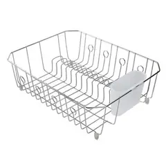 RUBBERMAID - Estante para platos con soporte para utensilios 2026573