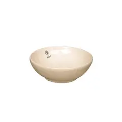 XM - Bowl Lavabo Ovalin de Loza Redonda Bone