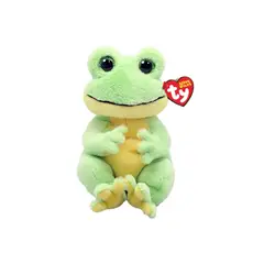 TY - PELUCHE BEANIE BELLIES SNAPPER RANA VERDE REGULAR 41052
