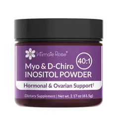 INTIMATE ROSE - Myo y D-chiro Inositol 40:1 Polvo 30 Servings -