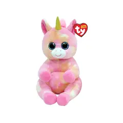 TY - PELUCHE BEANIE BELLIES SKYLAR UNICORNIO ROSA MEDIANO 43210